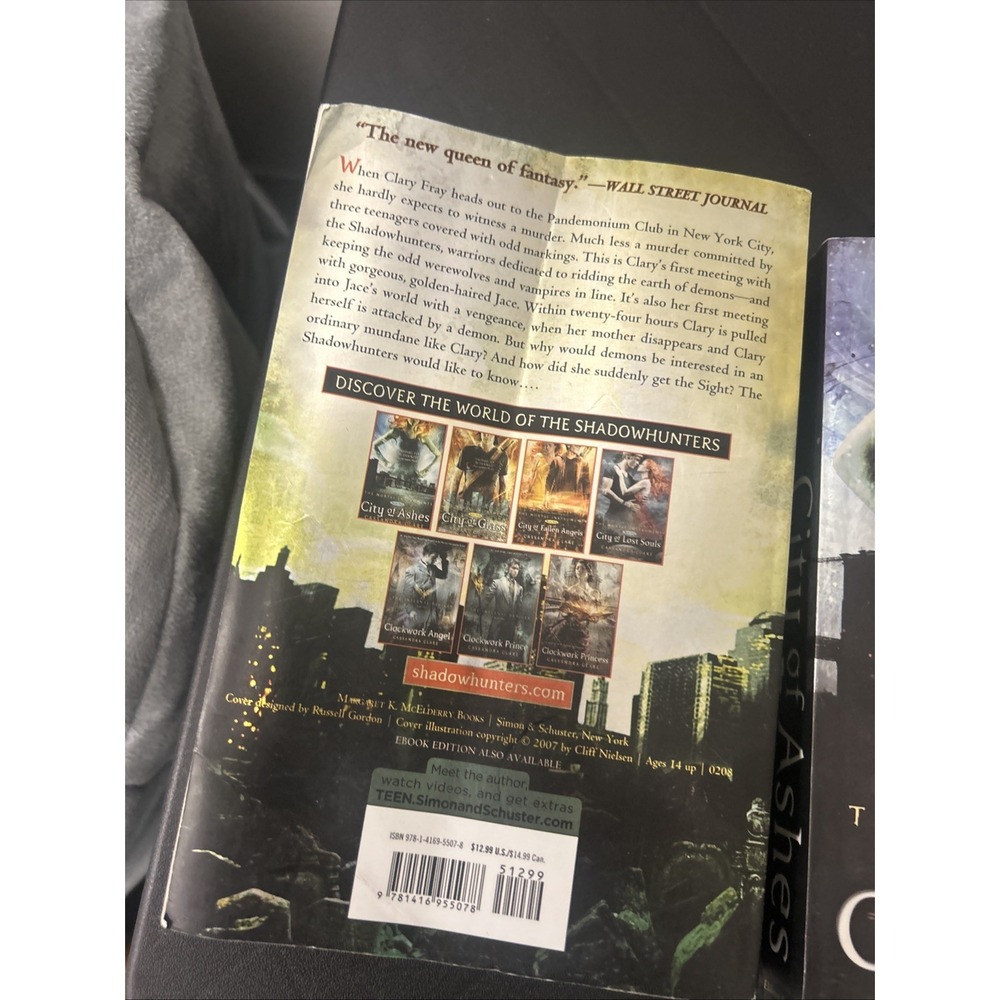 The Mortal Instruments Book Series by Cassandra Clare 1-2 Book Set - Picture 4 of 6